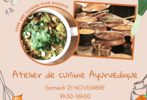 atelier cuisine ayurvédique grenoble