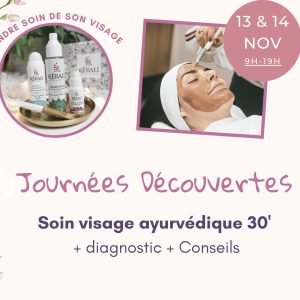 Journées Découvertes : Soins visage ayurvédique